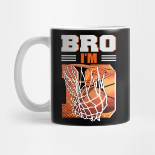 10th Birthday Boy Bro I'm 10 Year Old Basketball Mug